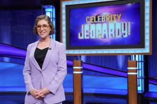 Mayim Bialik told Bill Maher she would probably cry if she got an answer wrong on "Jeopardy!"
