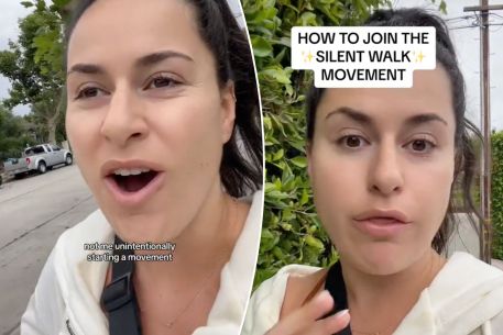 ‘Silent Walking’ trend has Gen Zers leaving iPhones at home to go for walks