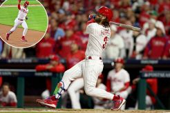 Birthday boy Bryce Harper joins Phillies’ home run barrage in Game 1 of NLCS