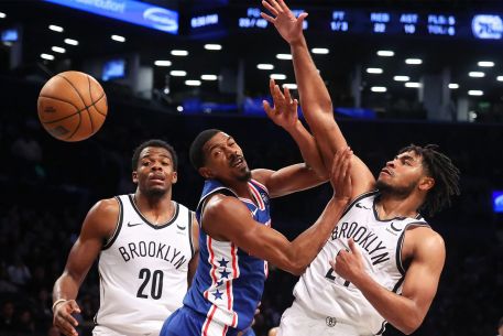 Nets can’t overcome staggering sloppiness in preseason loss to 76ers