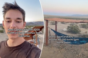 This 21-year-old decided to buy a microplot of land in California.