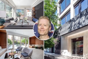 Anthony Rapp is looking to part ways with the downtown Manhattan home he shares with his family.