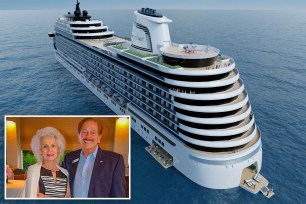 Mike and Barbara Soroker decided to sell their New York apartment and spend most of their time living on board Storylines' new MV Narrative, due to set sail around the world beginning in 2025.