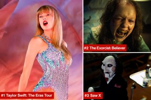Taylor Swift: The Eras Tour, The Exorcist: Believer, Saw X