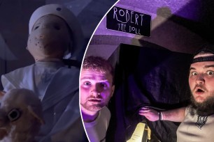 Professional ghost hunter Kalani Smith says he visited Robert the Doll, the “most haunted doll in the world" — and now people believe he’s cursed.