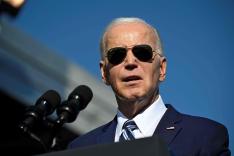 US President Joe Biden abruptly called off a trip October 16, 2023 to Colorado, as he weighs an invitation to go to Israel to show support